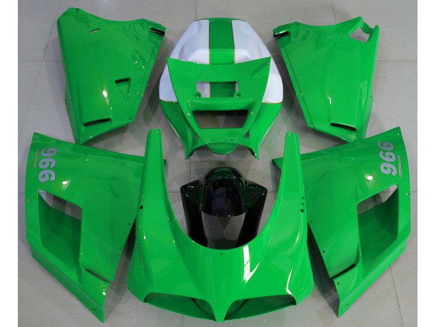 Glänzend Grün 1993-2005 Ducati 996 748 916 998 Motorrad Verkleidungen Glänzend Grün 1993-2005 Ducati 996 748 916 998 Motorrad Verkleidungen