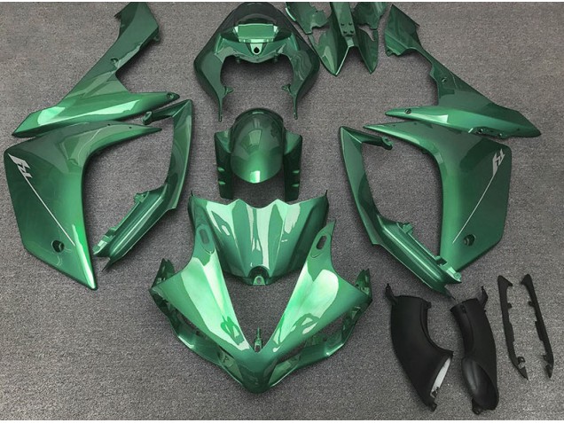 Glänzend Grün 2007-2008 Yamaha R1 Motorrad Verkleidungen Glänzend Grün 2007-2008 Yamaha R1 Motorrad Verkleidungen