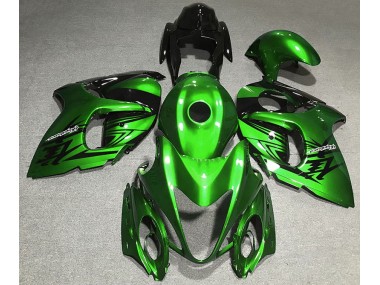 Glänzend Grün 2008-2020 Suzuki GSXR 1300 Motorrad Verkleidungen