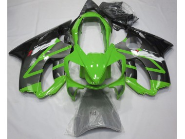 Glänzend Grün & Grau 2004-2007 Honda CBR600 F4i Motorrad Verkleidungen