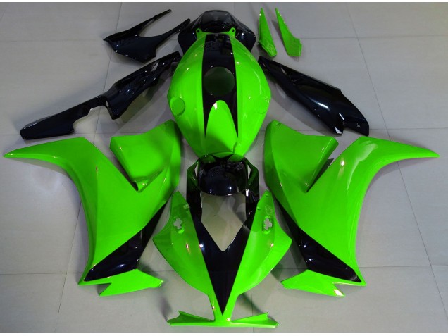 Glänzend Grün & Schwarz 2012-2016 Honda CBR1000RR Motorrad Verkleidungen