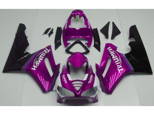 Glänzend Pink 2009-2012 Triumph Daytona 675 Motorrad Verkleidungen Glänzend Pink 2009-2012 Triumph Daytona 675 Motorrad Verkleidungen