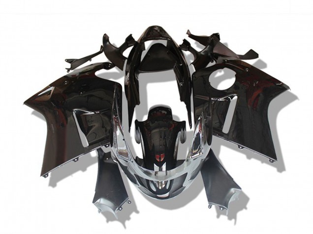 Glänzend Schwarz & Rot 1996-2007 Honda CBR1100XX Motorrad Verkleidungen Glänzend Schwarz & Rot 1996-2007 Honda CBR1100XX Motorrad Verkleidungen
