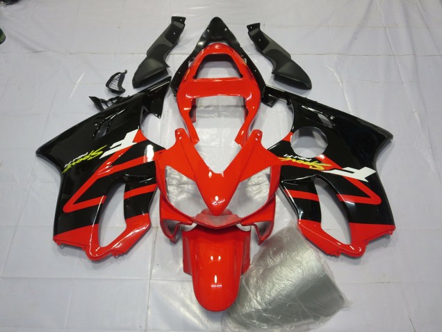 Glänzend Schwarz & Rot 2001-2003 Honda CBR600 F4i Motorrad Verkleidungen Glänzend Schwarz & Rot 2001-2003 Honda CBR600 F4i Motorrad Verkleidungen