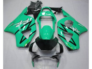Glänzendes Blaugrün 2002-2003 Honda CBR954RR Motorrad Verkleidungen