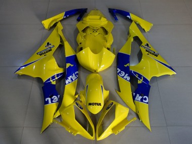 Glänzendes Gelb Camel 2008-2016 Yamaha R6 Motorrad Verkleidungen