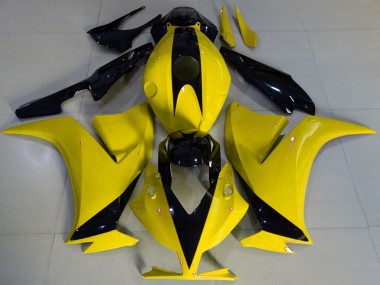 Glänzendes Gelb & Schwarz 2012-2016 Honda CBR1000RR Motorrad Verkleidungen