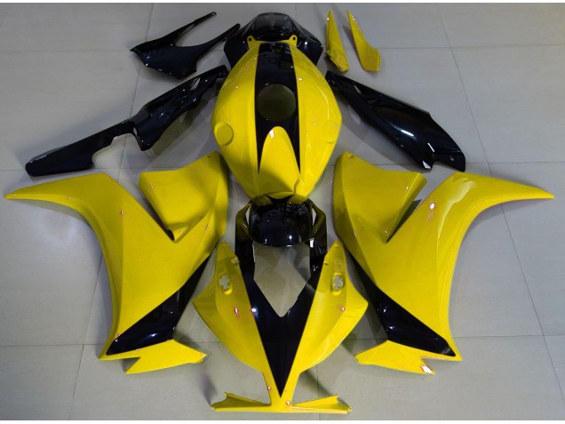 Glänzendes Gelb & Schwarz 2012-2016 Honda CBR1000RR Motorrad Verkleidungen Glänzendes Gelb & Schwarz 2012-2016 Honda CBR1000RR Motorrad Verkleidungen