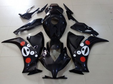 Glänzendes Schwarzes Funky-Design 2012-2016 Honda CBR1000RR Motorrad Verkleidungen