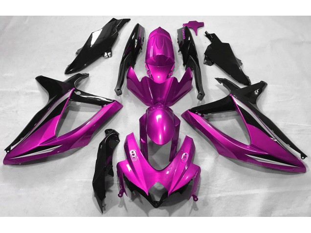 Glanzrosa 2008-2010 Suzuki GSXR 600-750 Motorrad Verkleidungen Glanzrosa 2008-2010 Suzuki GSXR 600-750 Motorrad Verkleidungen