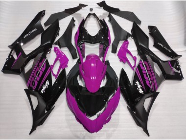 Glanzrosa 2018-2023 Kawasaki Ninja 400 Motorrad Verkleidungen