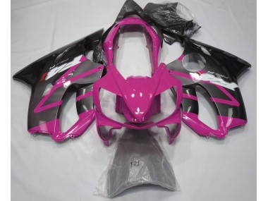 Glanzrosa & Grau 2004-2007 Honda CBR600 F4i Motorrad Verkleidungen