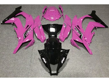 Glanzrosa & Logos 2011-2015 Kawasaki ZX10R Motorrad Verkleidungen