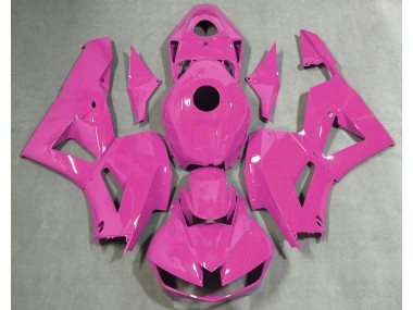 Glanzrosa Schlicht 2013-2023 Honda CBR600RR Motorrad Verkleidungen