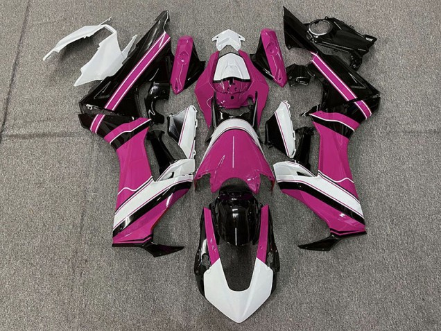 Glanzrosa Weiß & Schwarz 2017-2023 Honda CBR1000RR Motorrad Verkleidungen Glanzrosa Weiß & Schwarz 2017-2023 Honda CBR1000RR Motorrad Verkleidungen
