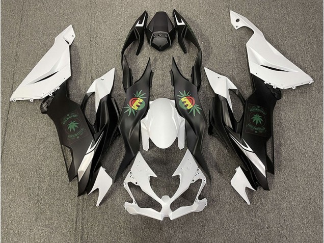 Glückliches Gesicht 2019-2023 Kawasaki ZX6R Motorrad Verkleidungen Glückliches Gesicht 2019-2023 Kawasaki ZX6R Motorrad Verkleidungen