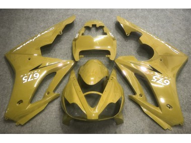 Gold 2006-2008 Triumph Daytona 675 Motorrad Verkleidungen