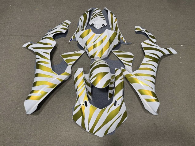 Goldenes Zebra 2015-2019 Yamaha R1 Motorrad Verkleidungen Goldenes Zebra 2015-2019 Yamaha R1 Motorrad Verkleidungen