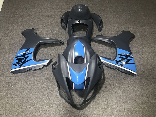 Grau & Himmelblau 2008-2020 Suzuki GSXR 1300 Motorrad Verkleidungen Grau & Himmelblau 2008-2020 Suzuki GSXR 1300 Motorrad Verkleidungen