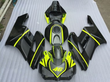 Grau Schwarz & High Viz 2004-2005 Honda CBR1000RR Motorrad Verkleidungen