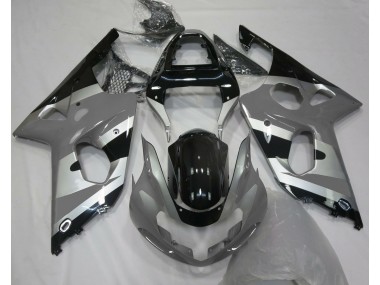 Grau-Silber OEM-Stil 2000-2002 Suzuki GSXR 1000 Motorrad Verkleidungen