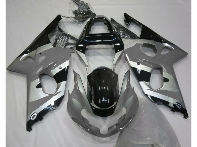 Grau-Silber OEM-Stil 2000-2002 Suzuki GSXR 1000 Motorrad Verkleidungen Grau-Silber OEM-Stil 2000-2002 Suzuki GSXR 1000 Motorrad Verkleidungen