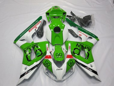 Grün & Weiß 2006-2007 Honda CBR1000RR Motorrad Verkleidungen