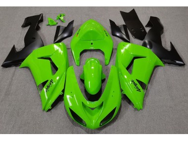 Grün 2006-2007 Kawasaki ZX10R Motorrad Verkleidungen