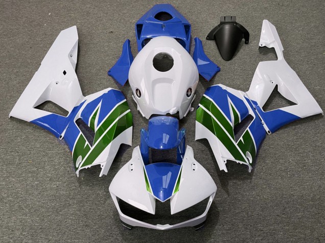 Grün & Blau Glänzend 2013-2023 Honda CBR600RR Motorrad Verkleidungen Grün & Blau Glänzend 2013-2023 Honda CBR600RR Motorrad Verkleidungen