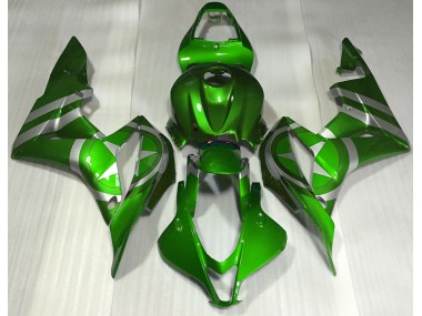 Grün Captain America 2007-2008 Honda CBR600RR Motorrad Verkleidungen
