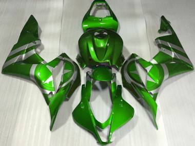 Grün Captain America 2007-2008 Honda CBR600RR Motorrad Verkleidungen
