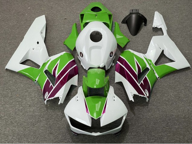 Grün & Lila Glänzend 2013-2023 Honda CBR600RR Motorrad Verkleidungen Grün & Lila Glänzend 2013-2023 Honda CBR600RR Motorrad Verkleidungen