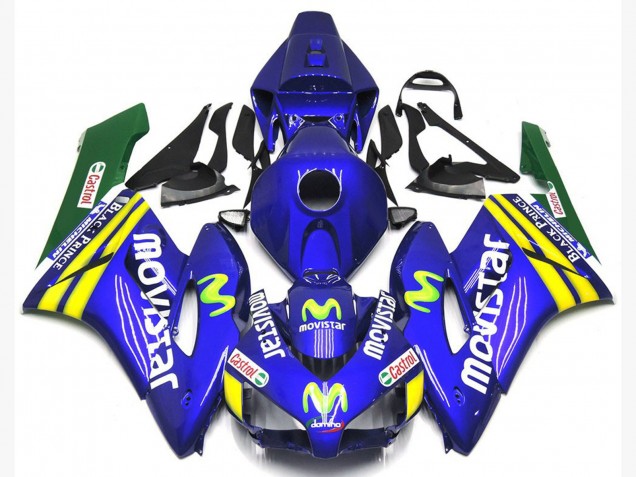 Grün Movi Star 2004-2005 Honda CBR1000RR Motorrad Verkleidungen Grün Movi Star 2004-2005 Honda CBR1000RR Motorrad Verkleidungen