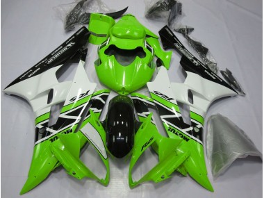 Grün OEM-Stil 2006-2007 Yamaha R6 Motorrad Verkleidungen