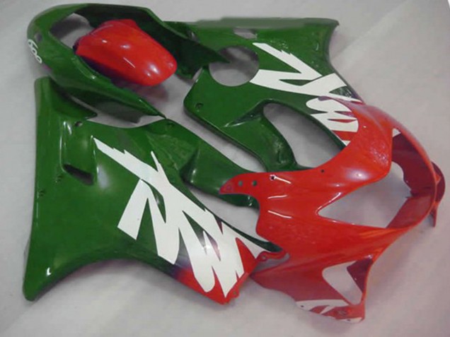 Grün-Rot-Weiß-Aufkleber 1999-2000 Honda CBR600 F4 Motorrad Verkleidungen Grün-Rot-Weiß-Aufkleber 1999-2000 Honda CBR600 F4 Motorrad Verkleidungen