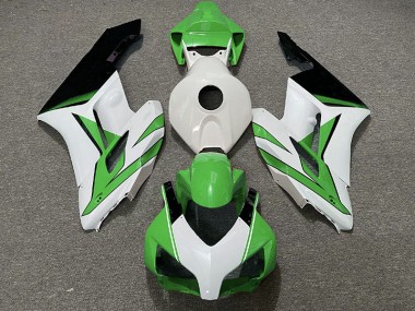 Grün-Weiß & Schwarz Glänzend 2004-2005 Honda CBR1000RR Motorrad Verkleidungen