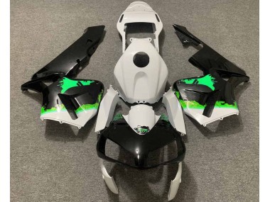 Grüne Spritzer 2003-2004 Honda CBR600RR Motorrad Verkleidungen