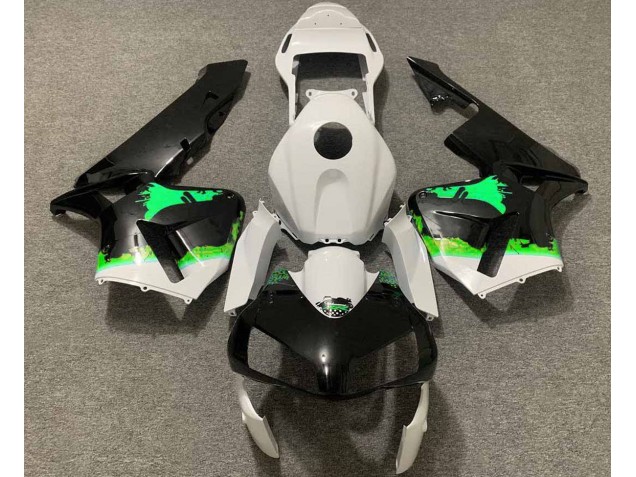 Grüne Spritzer 2003-2004 Honda CBR600RR Motorrad Verkleidungen Grüne Spritzer 2003-2004 Honda CBR600RR Motorrad Verkleidungen