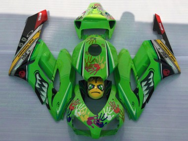 Grüner Hai 2004-2005 Honda CBR1000RR Motorrad Verkleidungen