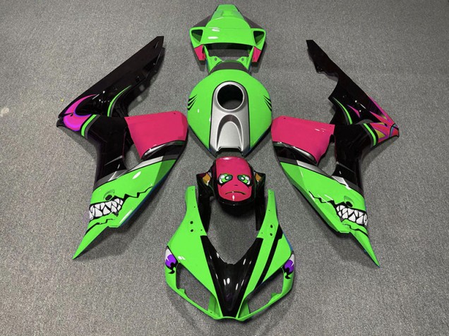 Grüner Hai 2006-2007 Honda CBR1000RR Motorrad Verkleidungen