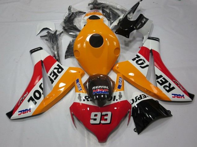 Hell Repsol 2008-2011 Honda CBR1000RR Motorrad Verkleidungen Hell Repsol 2008-2011 Honda CBR1000RR Motorrad Verkleidungen