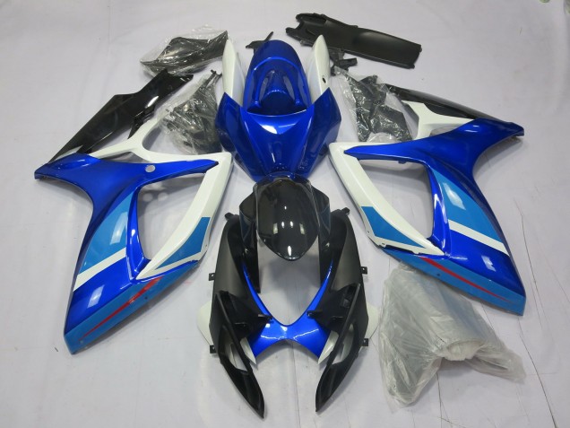 Hell- & Tiefes Blau 2006-2007 Suzuki GSXR 600-750 Motorrad Verkleidungen Hell- & Tiefes Blau 2006-2007 Suzuki GSXR 600-750 Motorrad Verkleidungen
