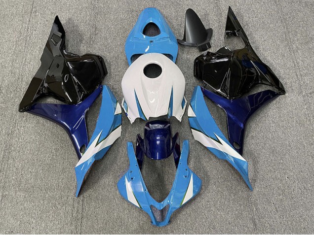 Hellblau & Weiß 2009-2012 Honda CBR600RR Motorrad Verkleidungen Hellblau & Weiß 2009-2012 Honda CBR600RR Motorrad Verkleidungen