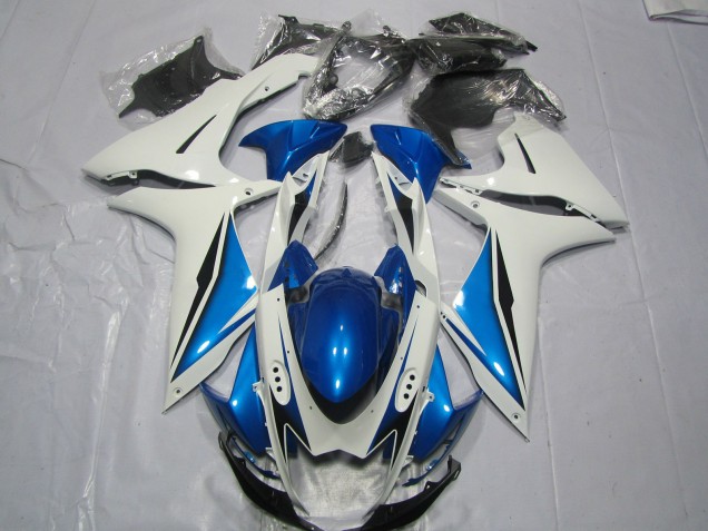 Hellblau & Weiß 2011-2024 Suzuki GSXR 600-750 Motorrad Verkleidungen Hellblau & Weiß 2011-2024 Suzuki GSXR 600-750 Motorrad Verkleidungen