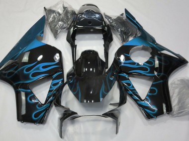 Hellblau Flamme 2002-2003 Honda CBR954RR Motorrad Verkleidungen