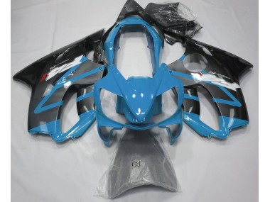 Hellblau & Grau Glänzend 2004-2007 Honda CBR600 F4i Motorrad Verkleidungen
