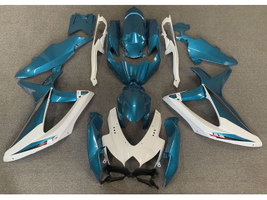 Hellblau OEM Stil 2008-2010 Suzuki GSXR 600-750 Motorrad Verkleidungen