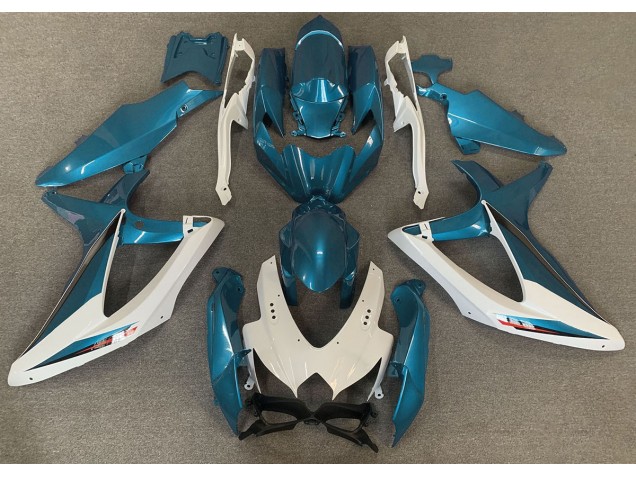 Hellblau OEM Stil 2008-2010 Suzuki GSXR 600-750 Motorrad Verkleidungen Hellblau OEM Stil 2008-2010 Suzuki GSXR 600-750 Motorrad Verkleidungen