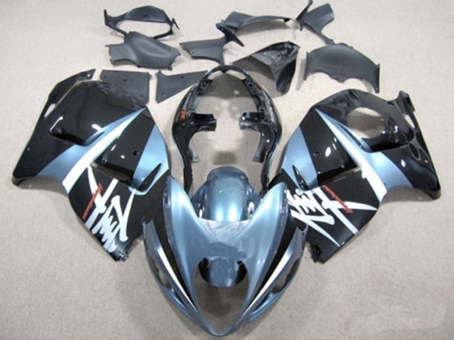 Hellblau & Schwarz 1997-2007 Suzuki GSXR 1300 Motorrad Verkleidungen Hellblau & Schwarz 1997-2007 Suzuki GSXR 1300 Motorrad Verkleidungen