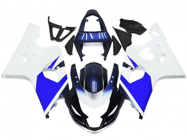 Helles Weiß & Blau 2004-2005 Suzuki GSXR 600-750 Motorrad Verkleidungen Helles Weiß & Blau 2004-2005 Suzuki GSXR 600-750 Motorrad Verkleidungen